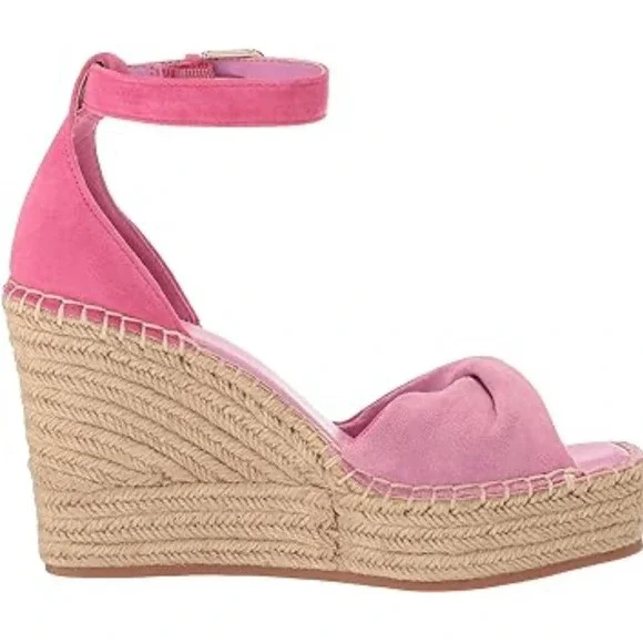 KENNETH COLE NEW YORK Women's Sol Espadrille Wedge Sandals Sz 10 Shoes140 - Picture 1 of 4